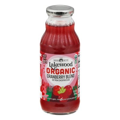 Lakewood Juice Organic Cranberry Blend  12/12.5 OZ [UNFI #519298] [ebt]