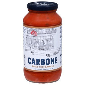 Carbone Tomato Sauce Roasted Garlic 6/24 OZ [UNFI #2734267] [ebt]