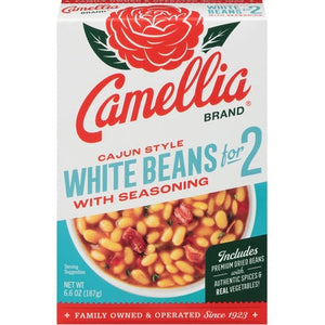 Camellia White Beans Cajun Style 12/6.6 oz [UNFI #3094109 ] [ebt]