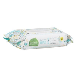 Seventh Generation Wipes Free & Clear Thick & Soft 12/64 CT [UNFI #1152313] T