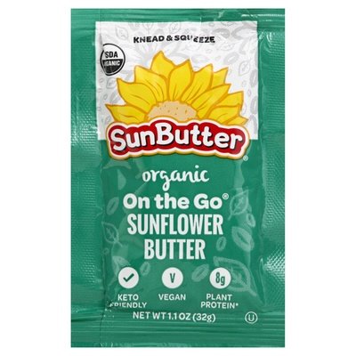 Sunbutter Sunflower Butter Organic 30/1.1 OZ [UNFI #2559912] [ebt]