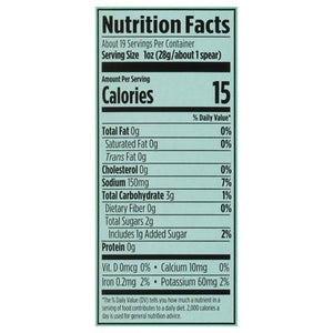 Suckerpunch Pickles Three Pepper Spears Fiery Heat 6/24 OZ [UNFI #2332799] [ebt]