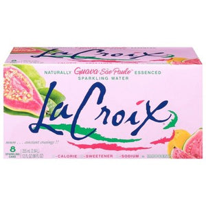 Lacrx Sprklng Wtr Guava Sao Pl 3/8/12 OZ [UNFI #2726420] [ebt] T