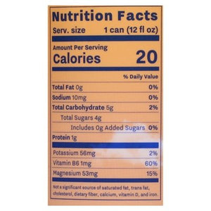 Recess Sparkling Water Peach Ginger Mood 12/12 OZ [UNFI #2765162] [ebt] T