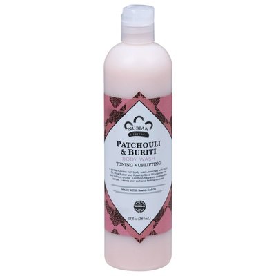 Nubian Heritage Body Wash Patchouli & Buriti 13 OZ [UNFI #1702927] T