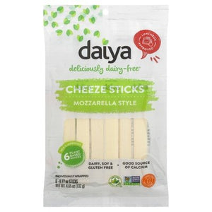 Daiya Cheeze Sticks Mozzarella Style 8/4.65 OZ [UNFI #2325470] [ebt]