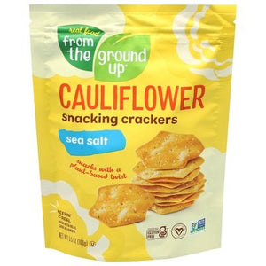 From The Ground Up Snacking Crackers Cauliflower Sea Salt 6/3.5 OZ [UNFI #2701456] [ebt]