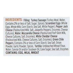 Reds All Natural Turkey Sausage Egg & Cheese 12/5 OZ [UNFI  #1560101]