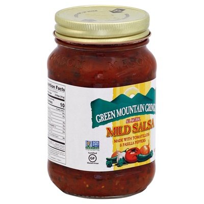 Green Mountain Gringo Salsa Mild 12/16 OZ [UNFI #264960] [ebt]