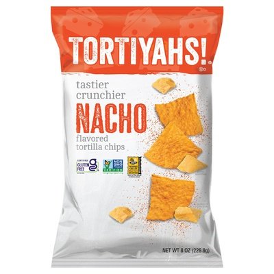 Tortiyahs Tortilla Chips Nacho 12/8 OZ [UNFI #2953693] [ebt]