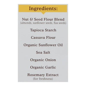 Simple Mills Almond Flour Crackers Fine Ground Sea Salt Family Size 6/7 OZ [UNFI #2776318] [ebt]