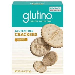 Glutino Crackers Gluten Free Original 6/4.4 OZ [UNFI #0476465] [ebt]
