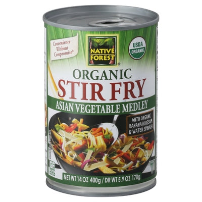 Native Forest Asian Vegetable Medley Organic Stir Fry 6/14 OZ [UNFI #1243781] [ebt]