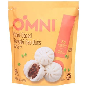 Omni Foods Plant Based Teriyaki Bao Buns 6/7.05 OZ [UNFI  #3002342]