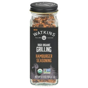 Watkins Seasoning Organic Hamburger Grilling 3/3.6 OZ [UNFI #2726594] [ebt]