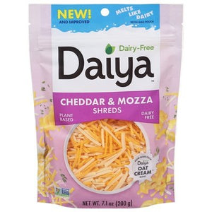 Daiya Cheese Cheddar & Mozza Shreds 12/7.1 OZ [UNFI #2568822] [ebt]