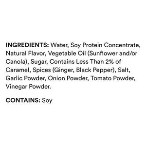 Daring Teriyaki Plant Chicken Pieces 6/8 OZ [UNFI  #2918811]