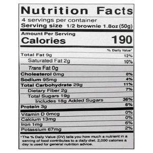 Wholly Wholesome Fudge Brownies 12/7 OZ [UNFI  #1831163]