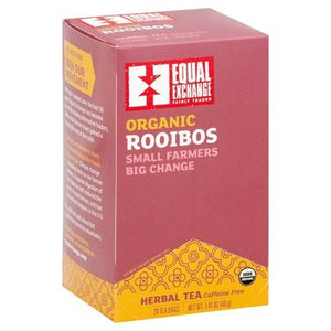 Equal Exchange Herbal Tea Organic Rooibos Bags 6/20 Bag [UNFI #0751891] [ebt]