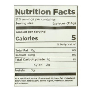 Pur Gum Chewing Gum Sugar Free Aspartame Free Spearmint 12/2.72 OZ [UNFI #2230217] [ebt] T