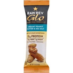 Raw Revolution Bar Creamy Peanut Butter & Sea Salt 12/1.6 OZ [UNFI #1624303] [ebt]