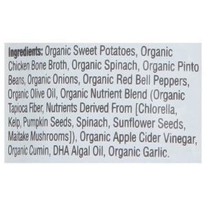 Cerebelly Baby Puree Sweet Potato Pinto Bean Chicken Broth Organic 6/4 OZ [UNFI #2786663] [ebt]