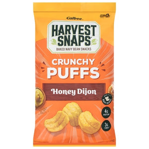 Harvest Snaps Crisps Honey Dijon Crunchy Puffs 12/4.2 OZ [UNFI #2984516] [ebt]