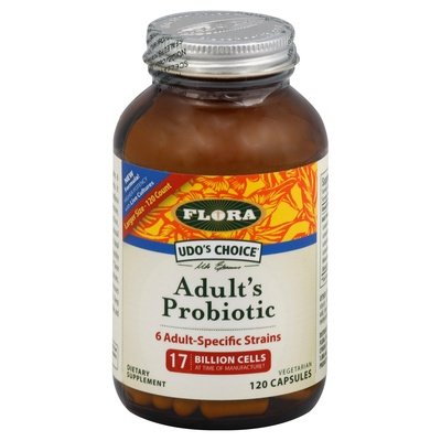 Flora Probiotic Adults Vegetarian Capsules 120 CAP [UNFI #2260032] [ebt]