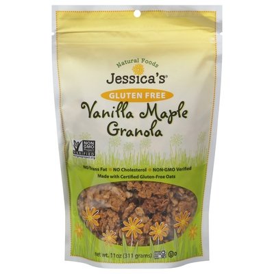 Jessicas Natural Foods Granola Gluten Free Vanilla Maple 12/11 OZ [UNFI #2471134] [ebt]
