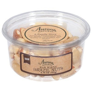 Aurora Natural Brazil Nuts Raw Whole 12/6.75 Z [UNFI #2799682] [ebt]