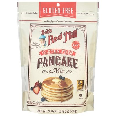 Bobs Red Mill Pancake Mix Gluten Free 4/24 OZ [UNFI #2419570] [ebt]