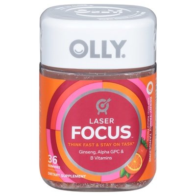Olly Focus Berry Tangy Tangerine 1/36 CT [UNFI #2510519] T