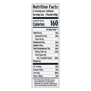 Purely Elizabeth Oatmeal With Prebiotic Fiber Banana Nut Superfood Recipe No. 21 6/9.12 OZ [UNFI #2842391] [ebt]