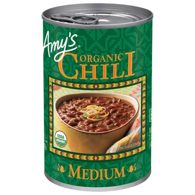 Amys Chili Organic Medium 12/14.7Oz [UNFI #0971226] [ebt]