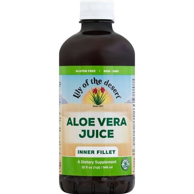 Lily Of The Desert Aloe Vera Juice Inner Fillet 32 OZ [UNFI #0661405] T
