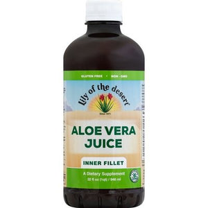 Lily Of The Desert Aloe Vera Juice Inner Fillet 32 OZ [UNFI #0661405] T