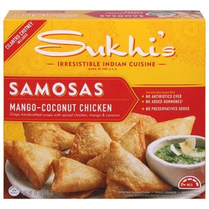 Sukhis Chicken Samosas 6/10 OZ [UNFI  #1787654]