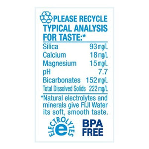 Fiji Water Artesian Water Natural 12/1.5Ltr [UNFI #0142422] [ebt] T