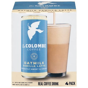 La Colombe Coffee Oatmilk Vanilla Latte 4/4/9 OZ [UNFI #2800035] [ebt] T