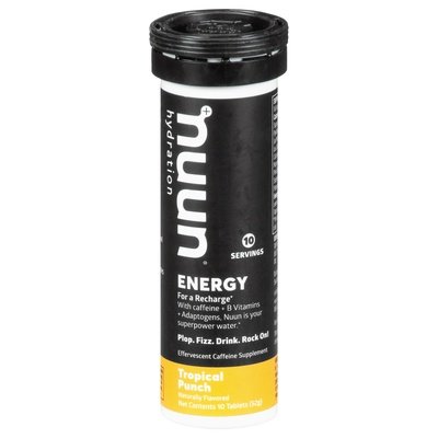 Nuun Energy Tropical Punch Tablets 8/10 CT [UNFI #2678241] T