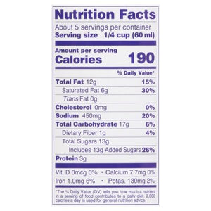 Watcharees Sauce Thai Peanut Mild 6/9.8 OZ [UNFI #2803401] [ebt]