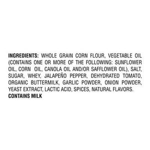 Tortiyahs Tortilla Chips Jalapeno Ranch Flavored 12/8 OZ [UNFI #2953685] [ebt]