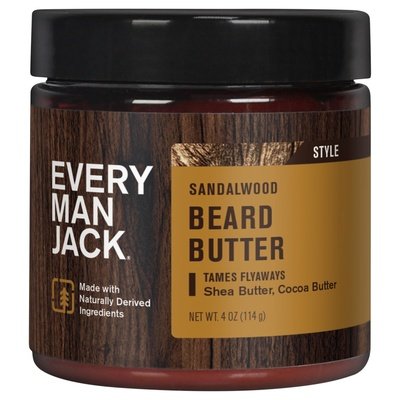 Every Man Jack Beard Butter Sandalwood 4 OZ [UNFI #2410116] T