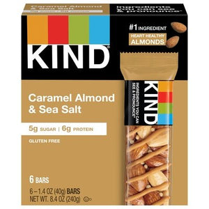 Kind Bars Caramel Almond & Sea Salt 10/6/1.4Z [UNFI #2858678] [ebt]