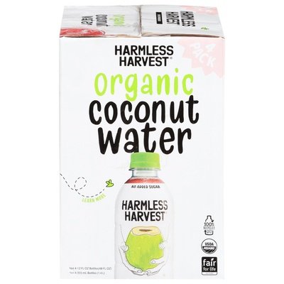 Harmless Harvest Coconut Water Organic 4/12 OZ [UNFI #2414092] [ebt] T