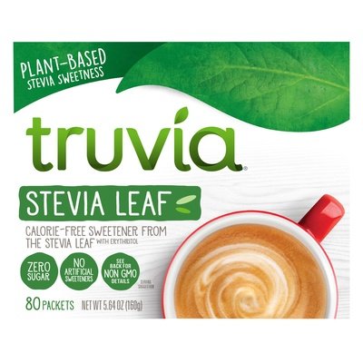Truvia Sweetener Calorie-Free Stevia Leaf Plant-Based 12/80 CT [UNFI #2272953] [ebt] T