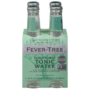 Fever-Tree Tonic Water Elderflower 6/4/6.8OZ [UNFI #1712462] [ebt] T