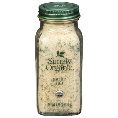 Simply Organic Garlic Salt 6/4.7 OZ [UNFI #3004215] [ebt]