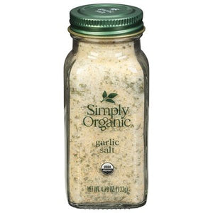 Simply Organic Garlic Salt 6/4.7 OZ [UNFI #3004215] [ebt]