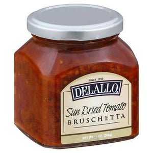 Delallo Sun Dried Tomato Bruschetta 6/10 OZ [UNFI #0408112] [ebt]